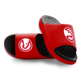 Unisex ISlide Atlanta Hawks Primary Logo Motive Slide Sandals