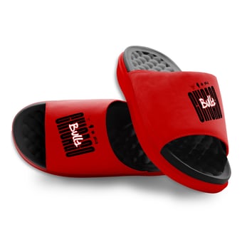 Unisex ISlide Chicago Bulls City Script Logo Motive Slide Sandals