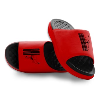 Unisex ISlide Chicago Bulls Split Logo Motive Slide Sandals
