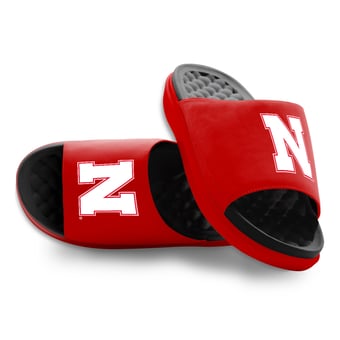 Unisex ISlide Nebraska Huskers Primary Logo Motive Slide Sandals