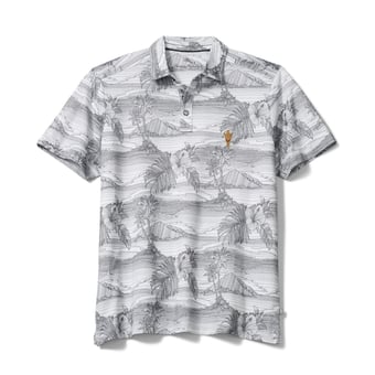 Men's Tommy Bahama Gray Arizona State Sun Devils Corsica Coast IslandZone Polo