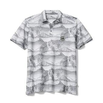 Men's Tommy Bahama Gray South Carolina Gamecocks Corsica Coast IslandZone Polo