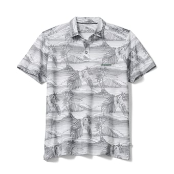 Men's Tommy Bahama Gray Oregon Ducks Corsica Coast IslandZone Polo