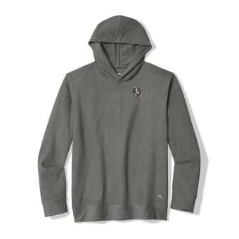 Men's Tommy Bahama Gray Florida State Seminoles Bye Week Hoodie