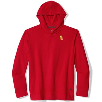 Men's Tommy Bahama Cardinal USC Trojans Bye Week Hoodie