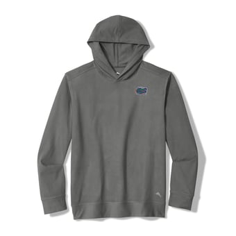 Men's Tommy Bahama Gray Florida Gators Bye Week Hoodie