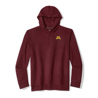 Men's Tommy Bahama Maroon Minnesota Golden Gophers Bye Week Hoodie