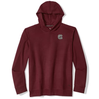 Men's Tommy Bahama Garnet South Carolina Gamecocks Bye Week Hoodie