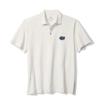 Men's Tommy Bahama White Florida Gators Palm Dunes IslandZone Polo