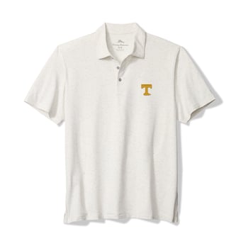 Men's Tommy Bahama White Tennessee Volunteers Palm Dunes IslandZone Polo