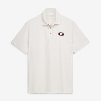 Men's Tommy Bahama White Georgia Bulldogs Palm Dunes IslandZone Polo