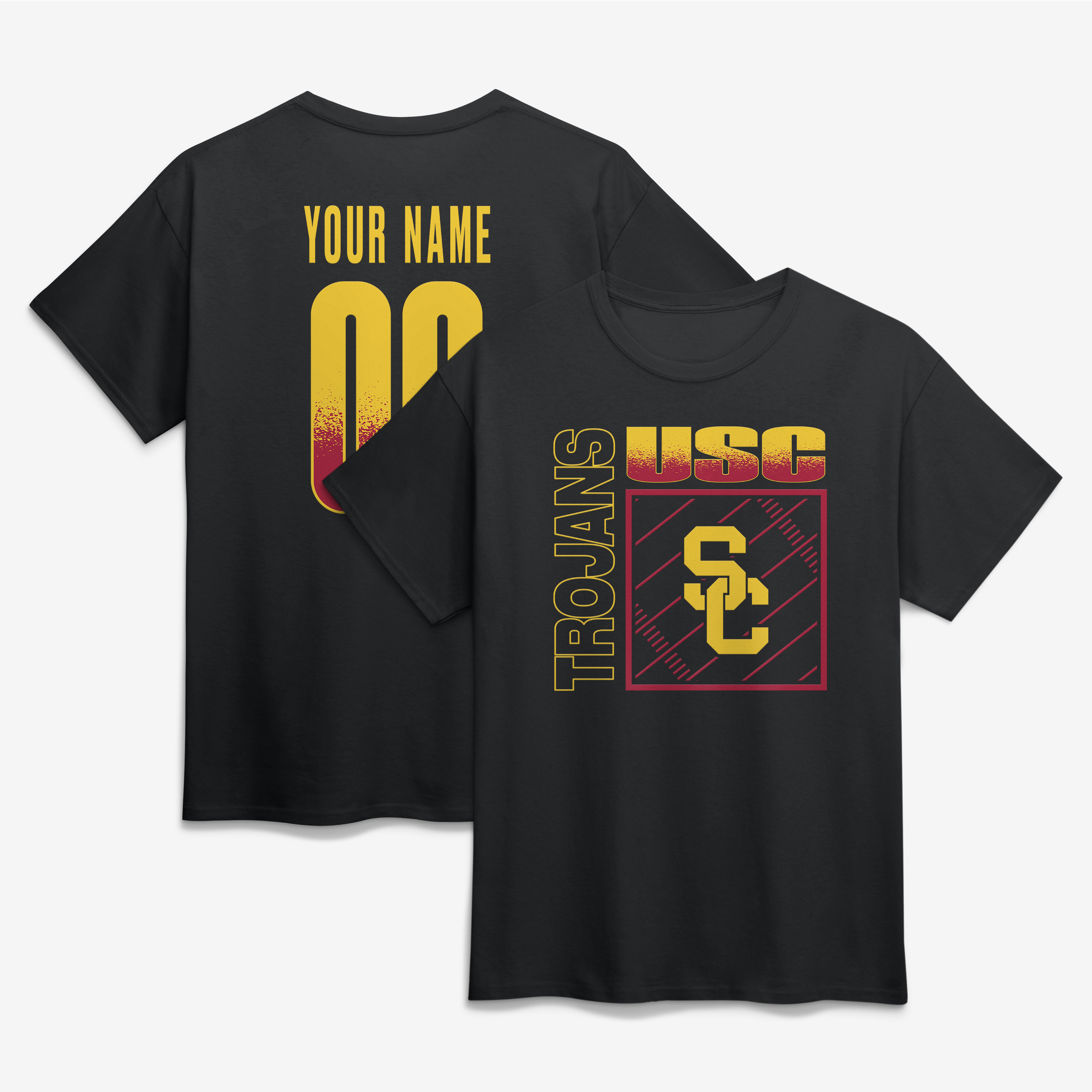 Men’s Black USC Trojans Big & Tall Home Field Pop Personalized Any Name & Number T-Shirt Men’s Black USC Trojans Big & Tall Home Field Pop Personalized Any Name & Number T-Shirt