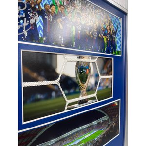 Edition Limitée PSG - Affiche collector sous cadre avec filet de but Supercoupe de l'UEFA 2026  - 50 x 40 cm, vue 5