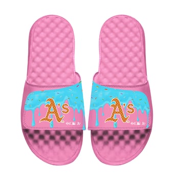 Unisex ISlide Pink Athletics  Ice Cream Drip Slide Sandals