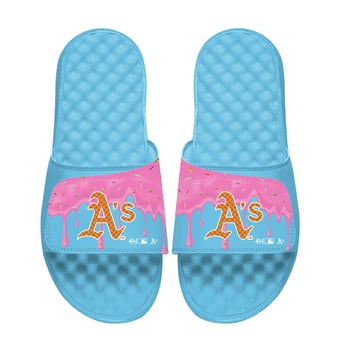 Unisex ISlide Blue Athletics  Ice Cream Drip Slide Sandals