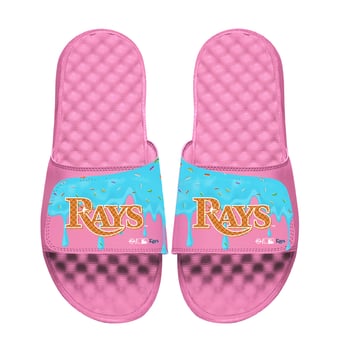 Unisex ISlide Pink Tampa Bay Rays  Ice Cream Drip Slide Sandals