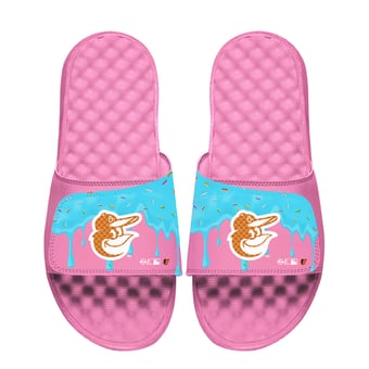 Youth ISlide Baltimore Orioles  Ice Cream Drip Slide Sandals