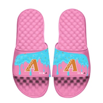 Youth ISlide Arizona Diamondbacks  Ice Cream Drip Slide Sandals
