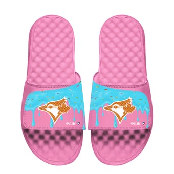 Youth ISlide Toronto Blue Jays  Ice Cream Drip Slide Sandals