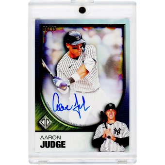 Aaron Judge New York Yankees Autographed 2023 Topps Transcendent Icons Chrome #TICAV-AJ #8/15 Card