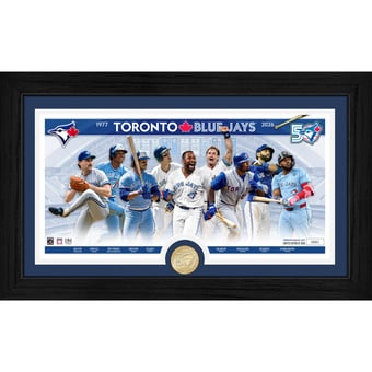 Highland Mint Toronto Blue Jays 50th Season Alumni Bronze Coin Photo Mint