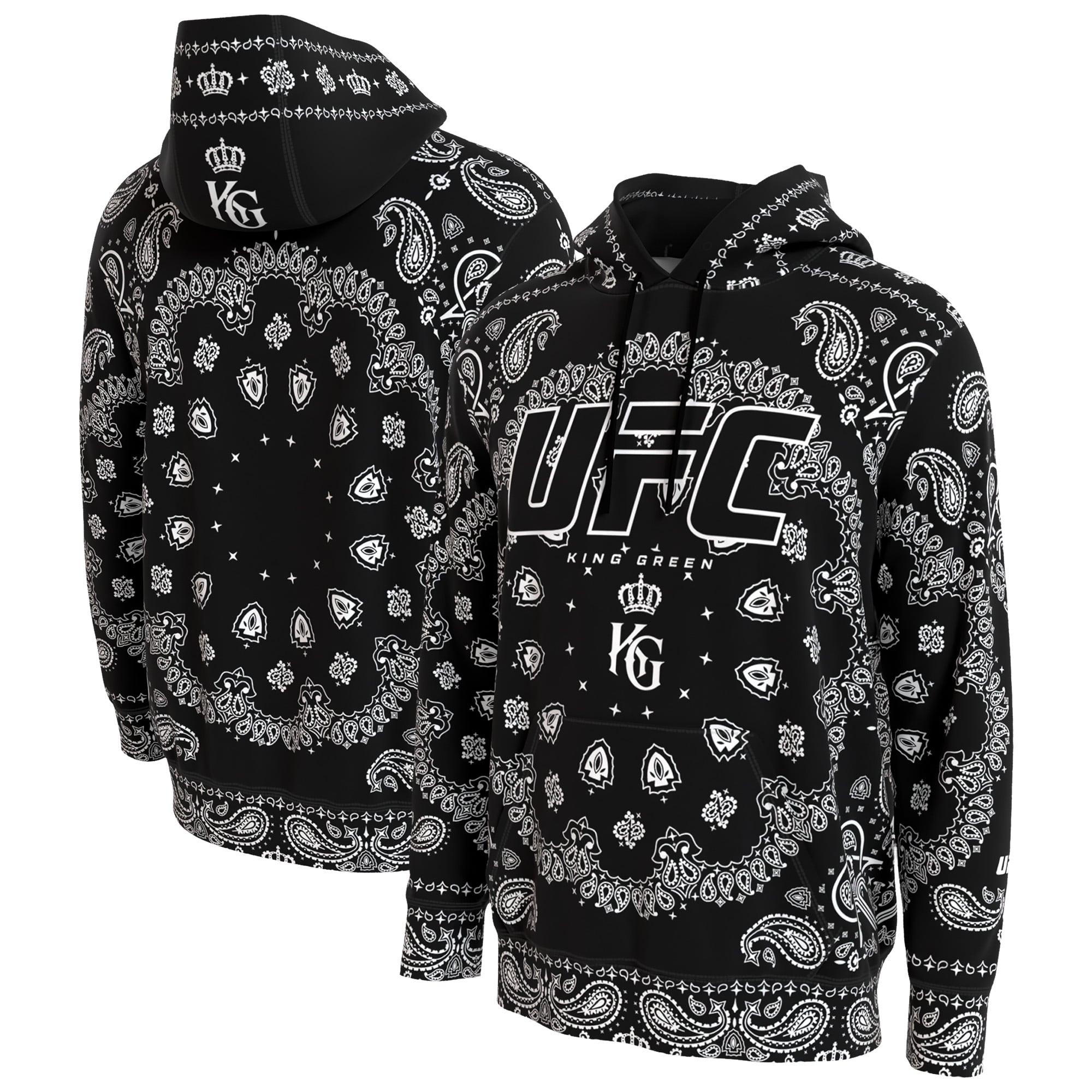 Men's ProSphere Black King Green UFC Hoodie