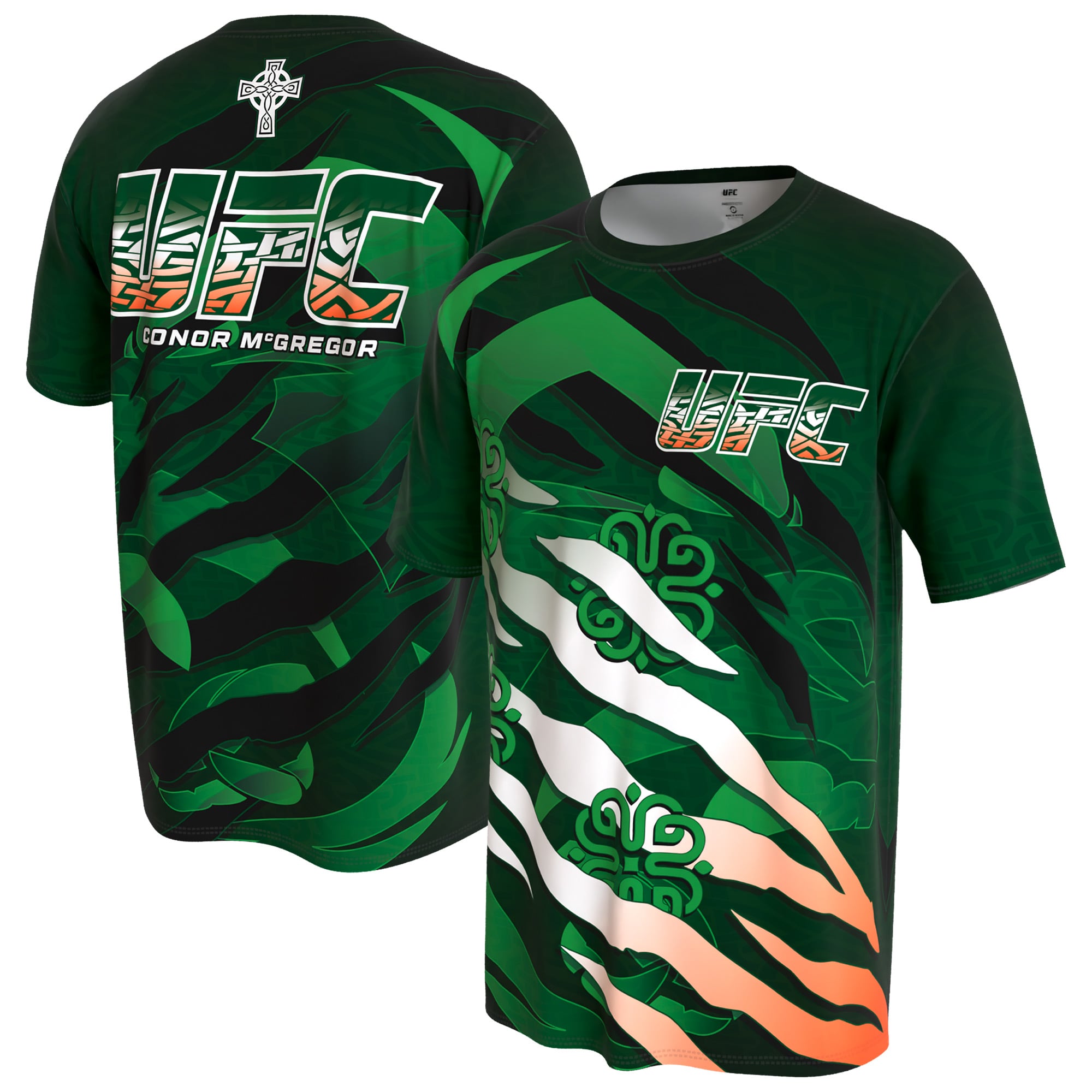 Men's ProSphere Green Conor McGregor UFC T-Shirt