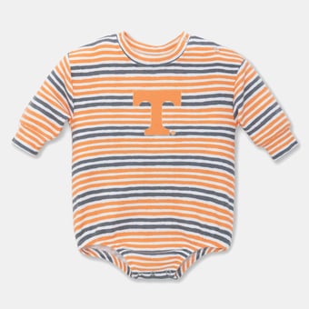 Newborn & Infant ZooZatz Tennessee Orange Tennessee Volunteers Cozy Fleece Bodysuit