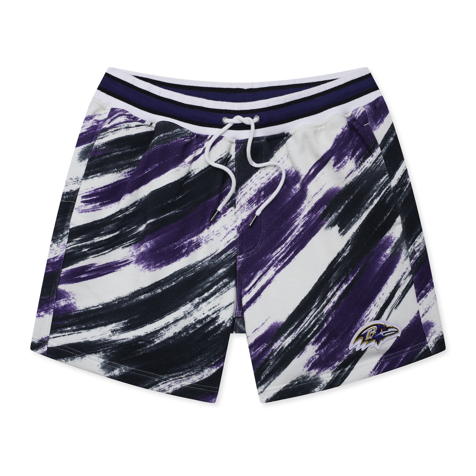 Men's Chubbies Purple Baltimore Ravens Color Blitz Comfort Shorts