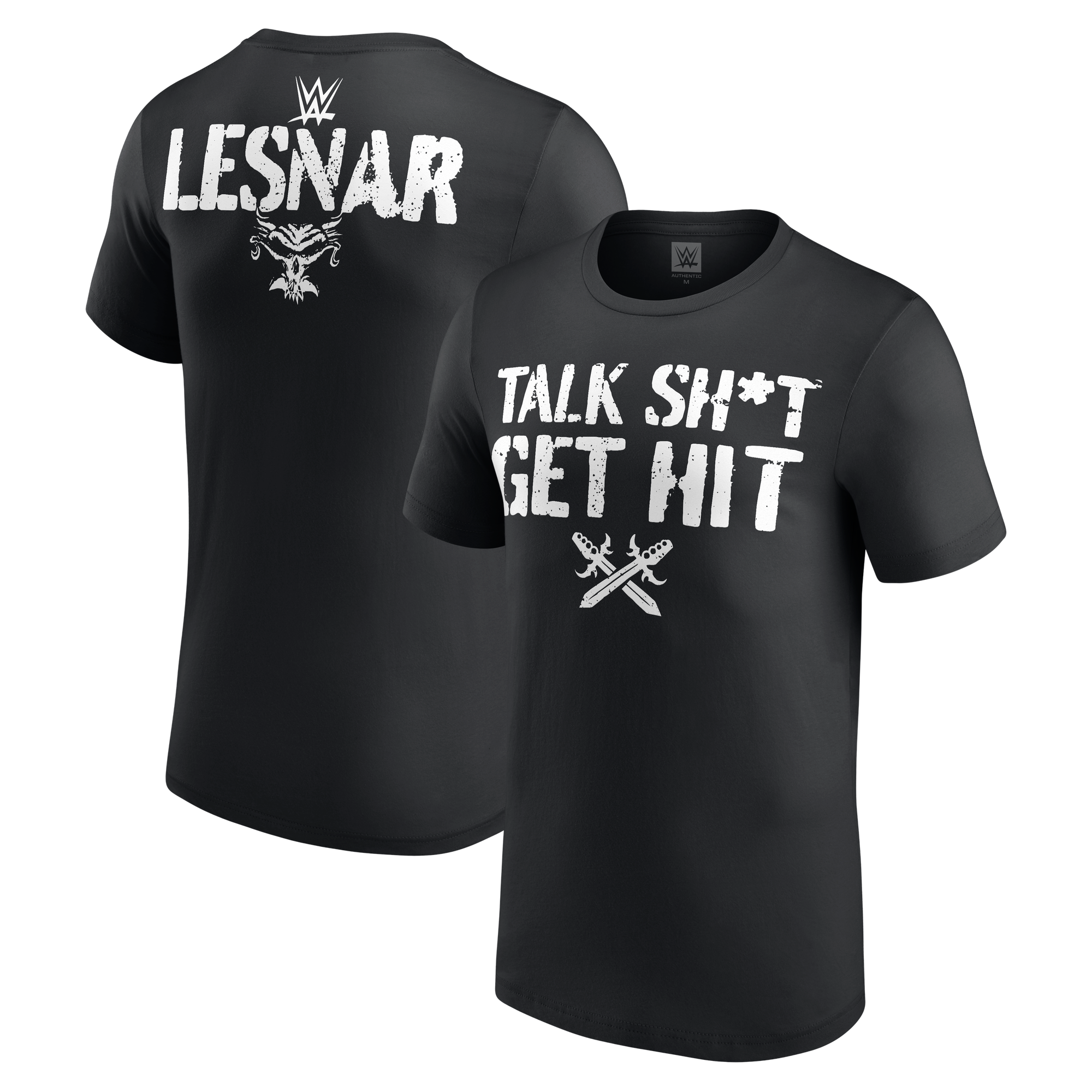 Men's Black Brock Lesnar Talk Sh*t Get Hit T-Shirt
