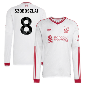 Maillot Extérieur Liverpool adidas Authentic 26/27 - Manches longues avec flocage Szoboszlai 8, vue 1