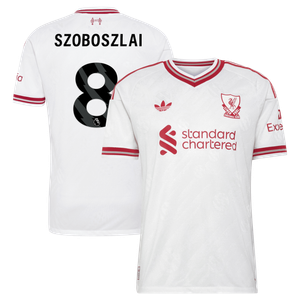 Maillot Extérieur Liverpool adidas Authentic 26/27 avec flocage Szoboszlai 8, vue 2