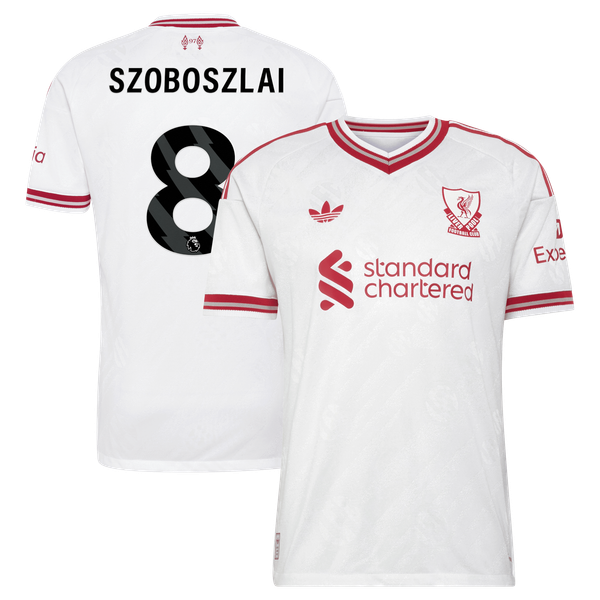 Maillot Extérieur Liverpool adidas Authentic 26/27 avec flocage Szoboszlai 8