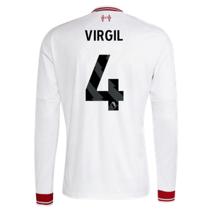 Maillot Extérieur Liverpool adidas 26/27 - Manches longues avec flocage Virgil 4, vue 4