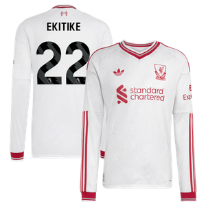 Maillot Extérieur Liverpool adidas Authentic 26/27 - Manches longues avec flocage Ekitike 22, vue 2