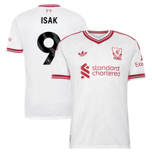 Maillot Extérieur Liverpool adidas Authentic 26/27 avec flocage Isak 9, vue 1
