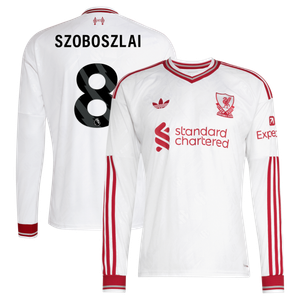 Maillot Extérieur Liverpool adidas 26/27 - Manches longues avec flocage Szoboszlai 8, vue 1