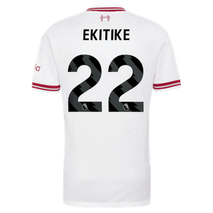 Maillot Extérieur Liverpool adidas Authentic 26/27 avec flocage Ekitike 22, vue 4