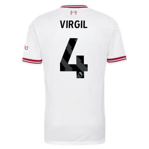 Maillot Extérieur Liverpool adidas Authentic 26/27 avec flocage Virgil 4, vue 4