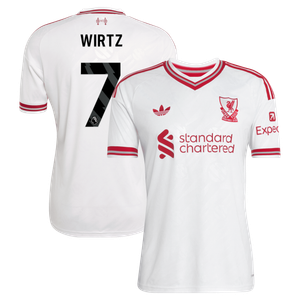 Maillot Extérieur Liverpool adidas 26/27 avec flocage Wirtz 7, vue 1
