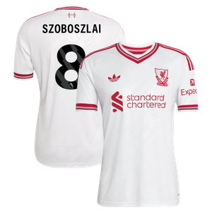 Maillot Extérieur Liverpool adidas 26/27 avec flocage Szoboszlai 8, vue 2