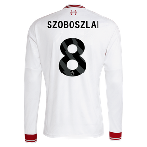 Maillot Extérieur Liverpool adidas 26/27 - Enfant - Manches longues avec flocage Szoboszlai 8, vue 4