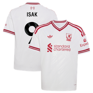 Maillot Extérieur Liverpool adidas 26/27 - Enfant avec flocage Isak 9, vue 2