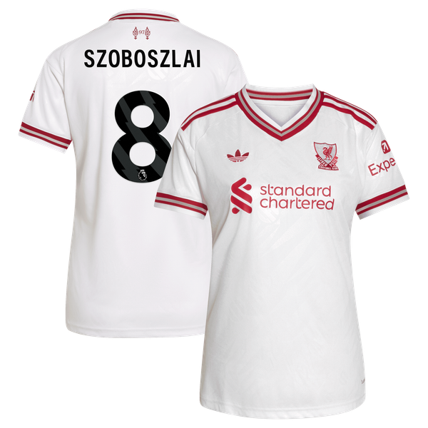 Maillot Extérieur Liverpool adidas 26/27 - Femme avec flocage Szoboszlai 8