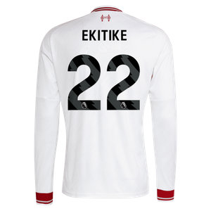Maillot Extérieur Liverpool adidas 26/27 - Enfant - Manches longues avec flocage Ekitike 22, vue 4
