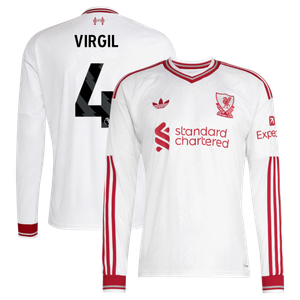 Maillot Extérieur Liverpool adidas 26/27 - Enfant - Manches longues avec flocage Virgil 4, vue 2
