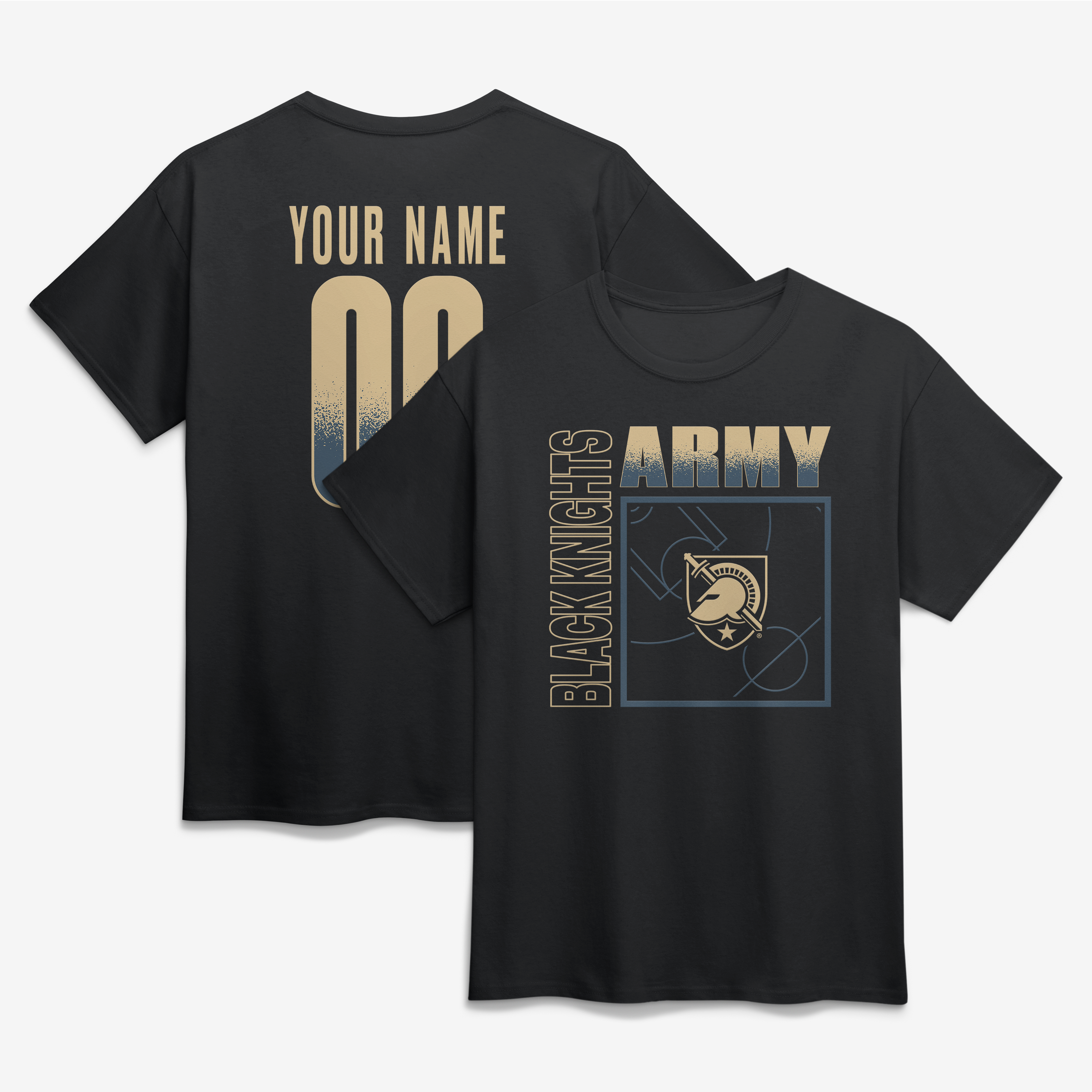 Men’s Black Army Black Knights Big & Tall Home Court Pop Personalized Any Name & Number T-Shirt Men’s Black Army Black Knights Big & Tall Home Court Pop Personalized Any Name & Number T-Shirt