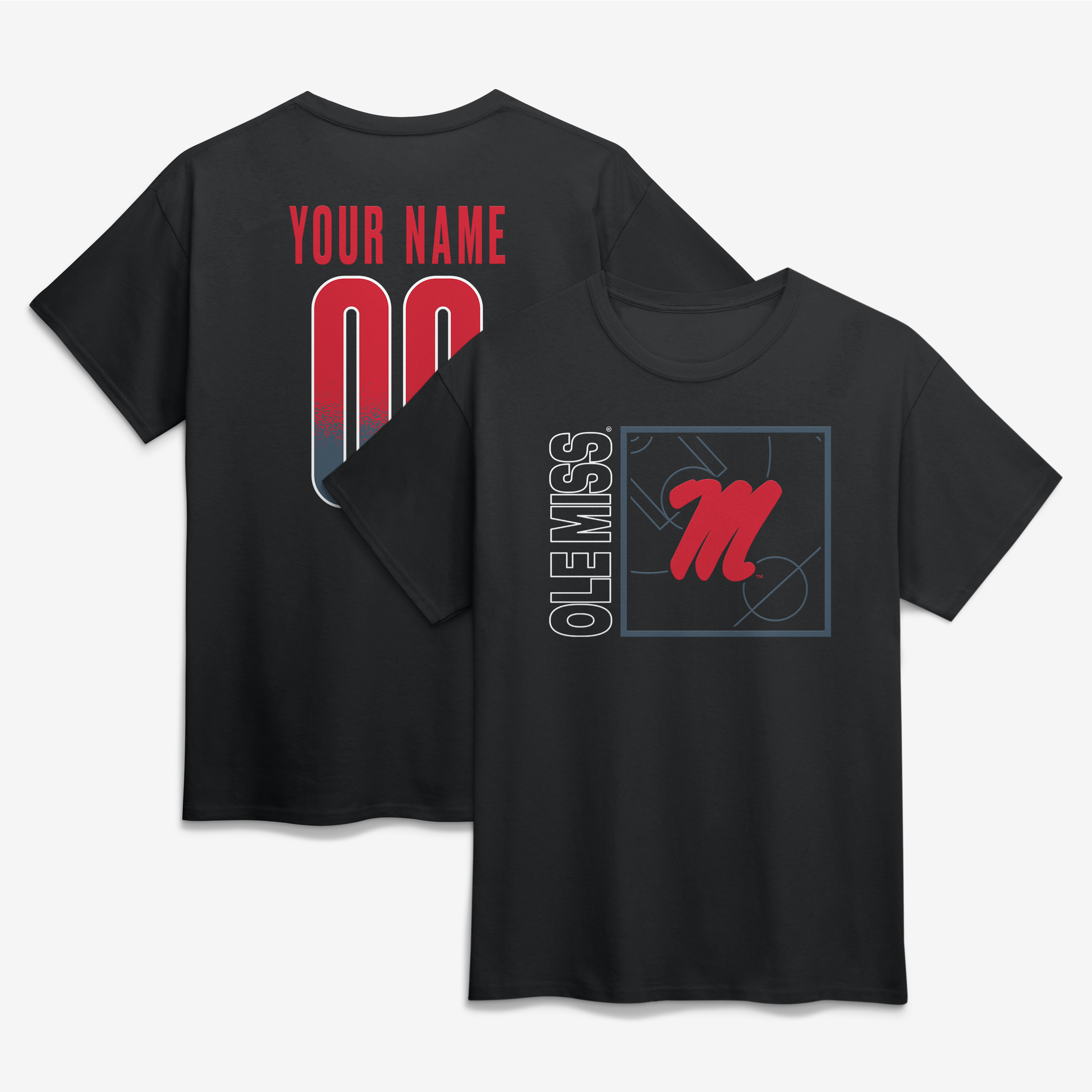 Men’s Black Ole Miss Rebels Home Court Pop Personalized Any Name & Number T-Shirt Men’s Black Ole Miss Rebels Home Court Pop Personalized Any Name & Number T-Shirt
