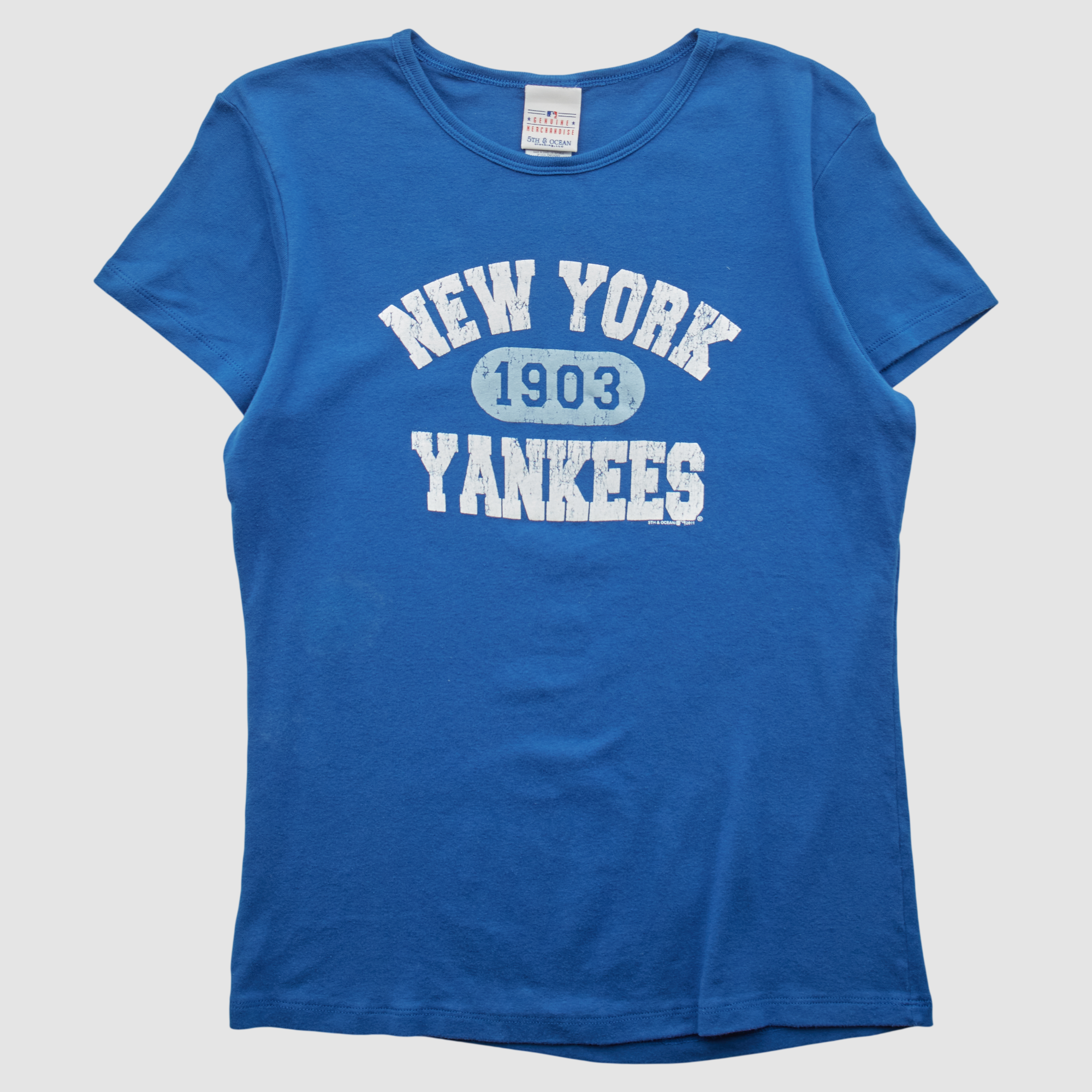 New York Yankees Genuine Merchandise 2011 T-shirt – Blue – S by Fanatics Real Vintage New York Yankees Genuine Merchandise 2011 T-shirt – Blue – S by Fanatics Real Vintage