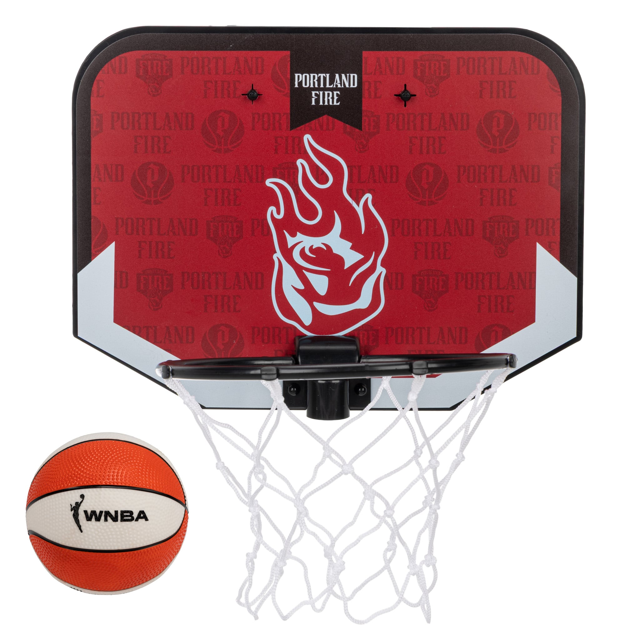 Franklin Sports Portland Fire Mini Over-the-Door Basketball Hoop Set
